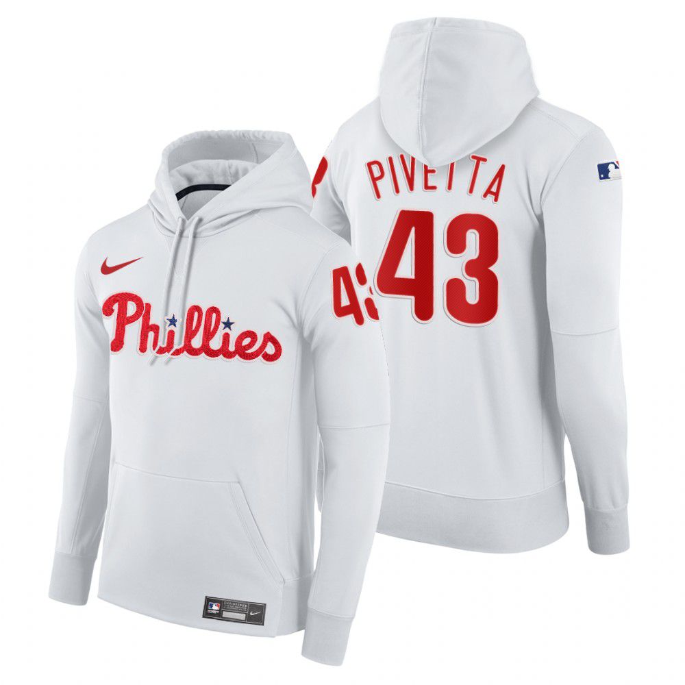 Men Philadelphia Phillies #43 Pivetta white home hoodie 2021 MLB Nike Jerseys->philadelphia phillies->MLB Jersey